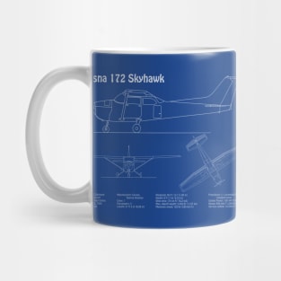 Cessna 172 Skyhawk - ADpng Mug